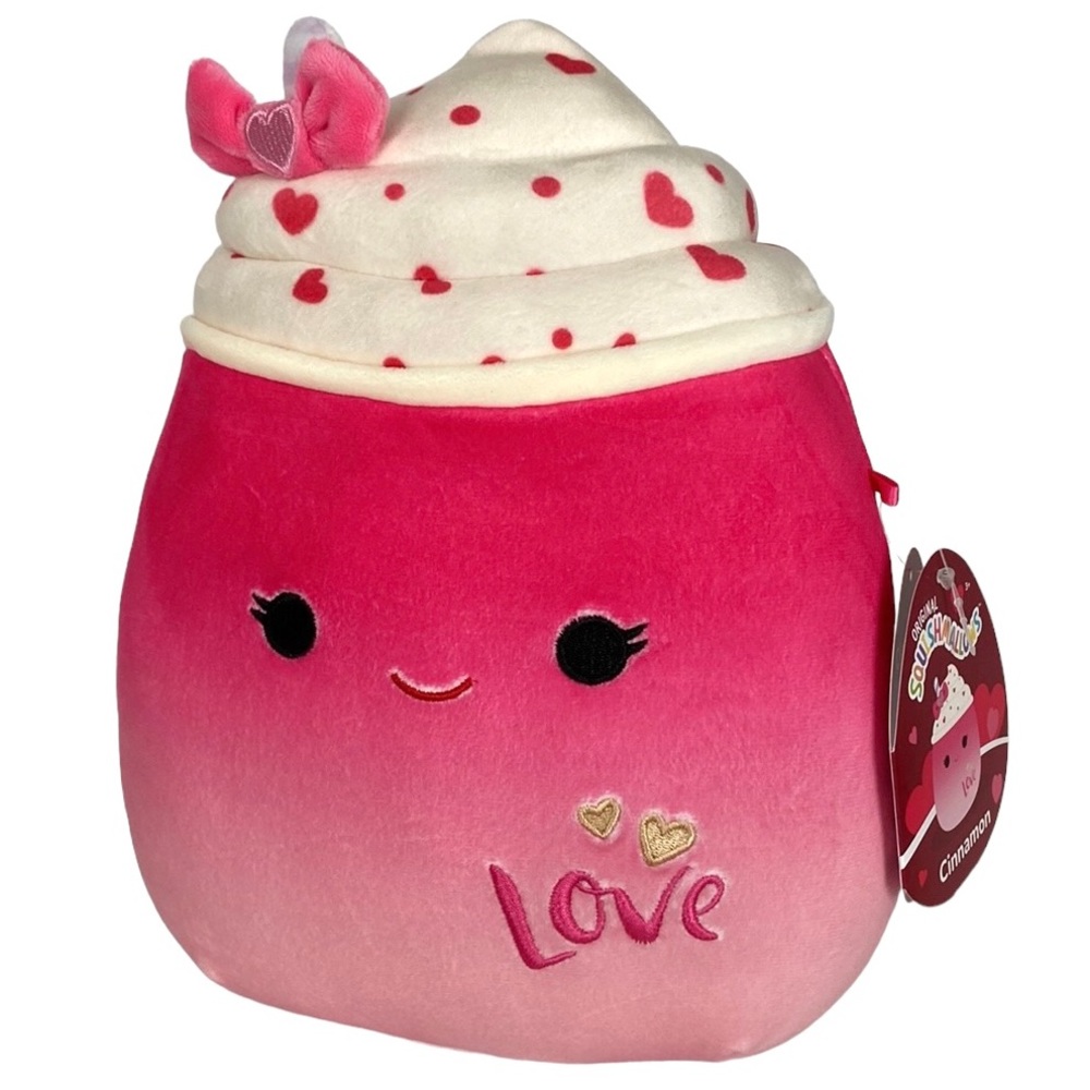 Squishmallows Valentine Love Cinnamon 10” Plush